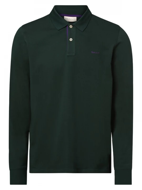 Foto van product GANT Shirt donkergroen / donkerlila