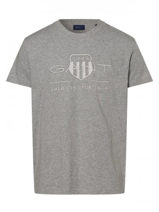Foto van product GANT Shirt grijs / lichtgrijs