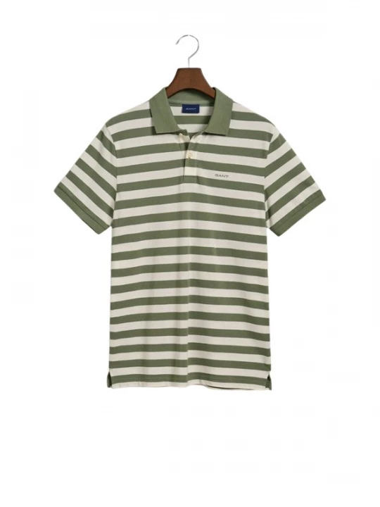 Foto van product GANT Shirt groen / offwhite