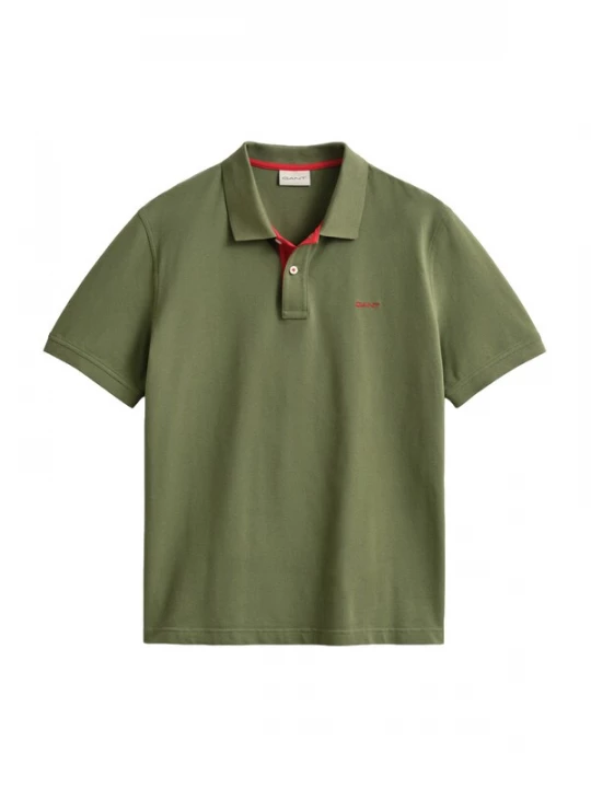 Foto van product GANT Shirt kaki / rood