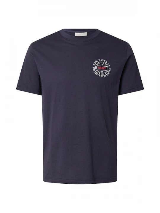 Foto van product GANT Shirt marine / rood / wit