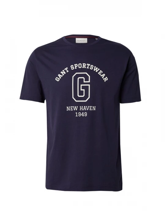 Foto van product GANT Shirt marine / wit
