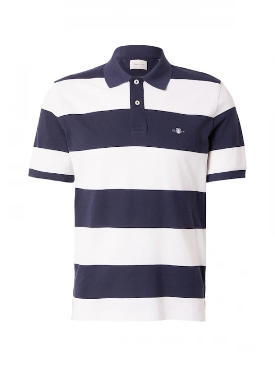 Foto van product GANT Shirt nachtblauw / wit