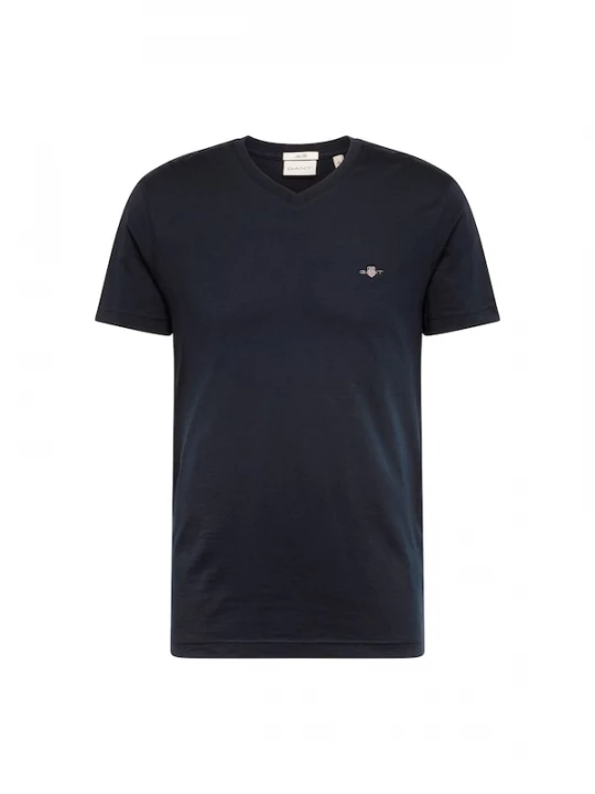 Foto van product GANT Shirt navy / donkerrood / zwart / zilver