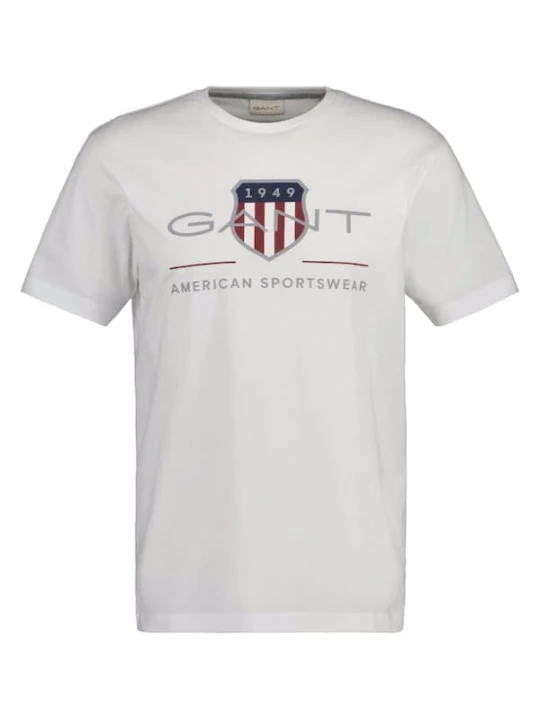 Foto van product GANT Shirt navy / grijs / rood / wit