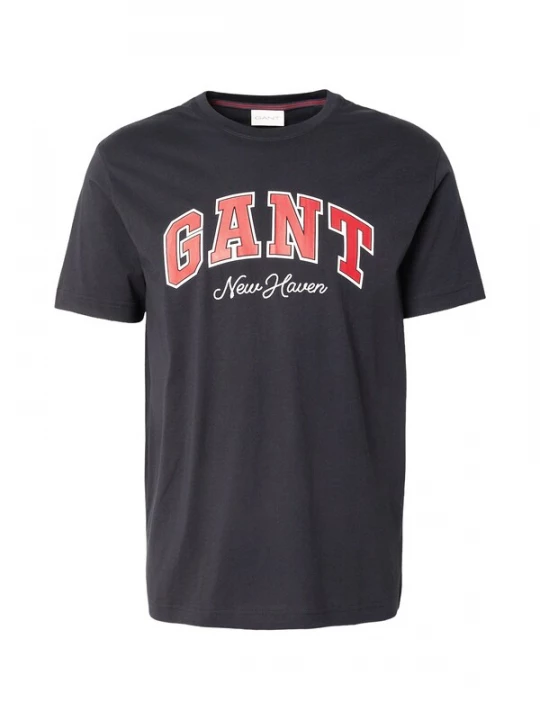 Foto van product GANT Shirt rood / zwart / wit