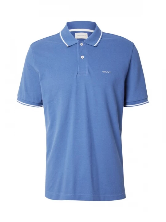 Foto van product GANT Shirt 'RUGGER' blauw denim / wit