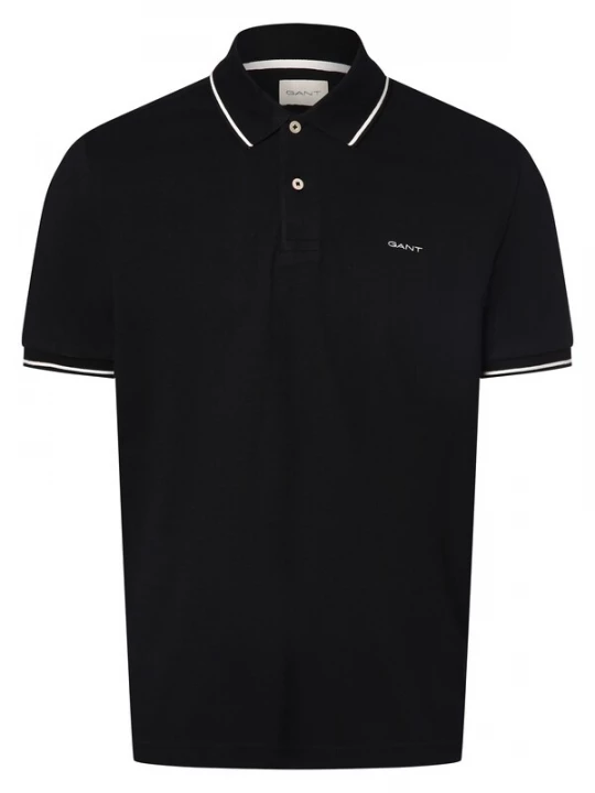 Foto van product GANT Shirt 'Rugger' zwart / wit