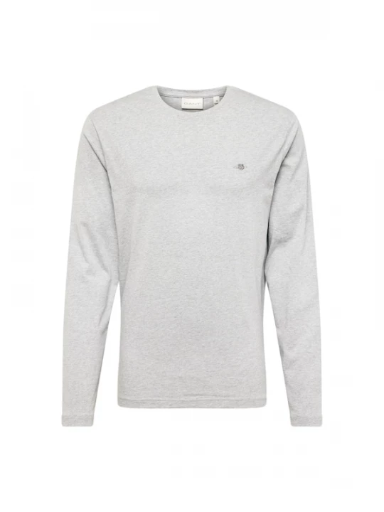 Foto van product GANT Shirt 'Shield' grijs gemêleerd