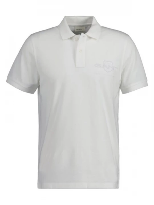 Foto van product GANT Shirt zilvergrijs / wit