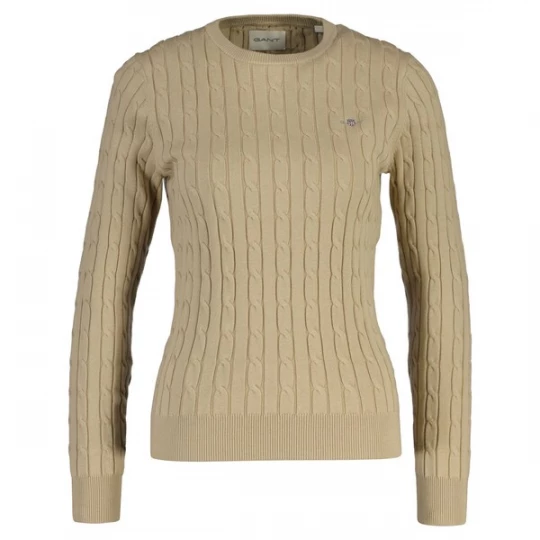 Foto van product GANT Trui donkerbeige