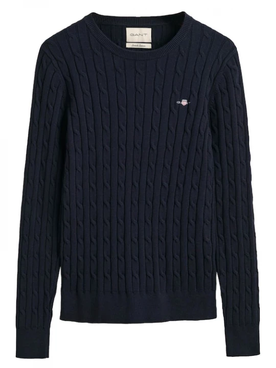 Foto van product GANT Trui navy / vuurrood / zilver / wit