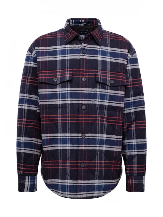 Foto van product GANT Tussenjas blauw / navy / grijs / oranje