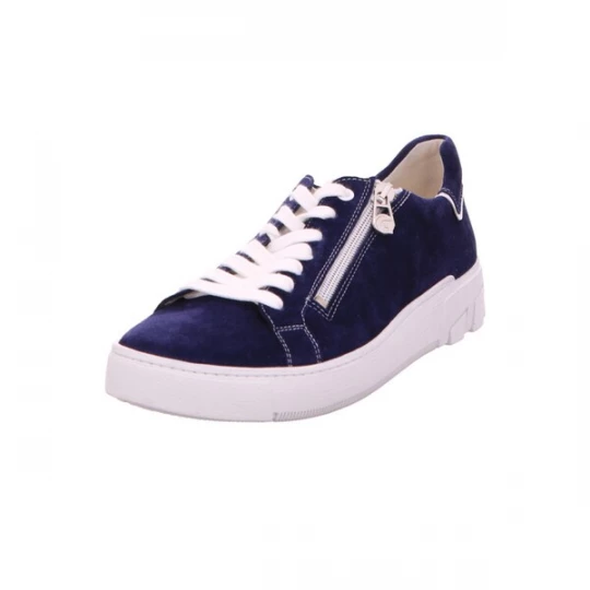 Foto van product Ganter Veterschoen blauw / wit