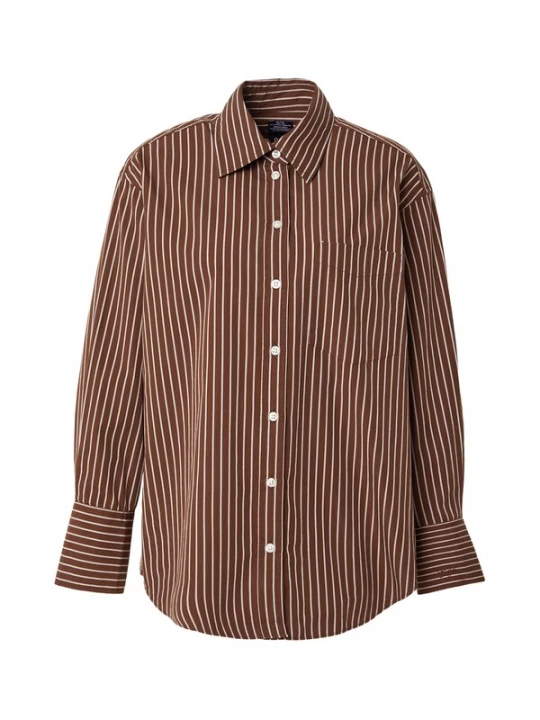 Foto van product GAP Blouse bruin / wit