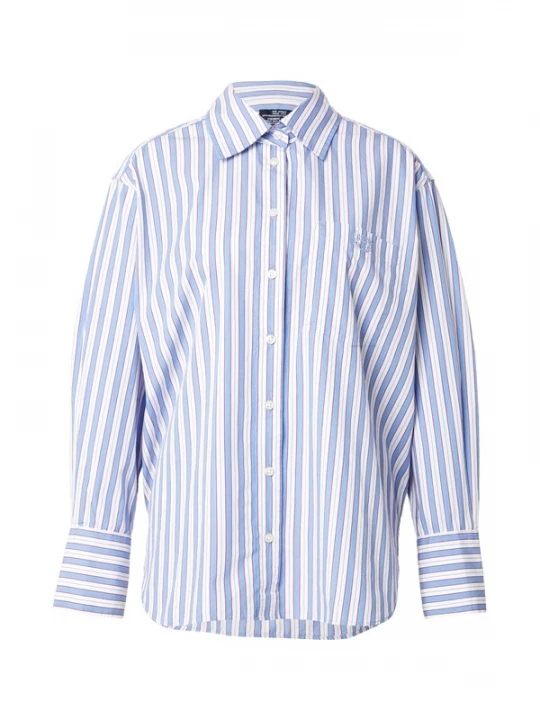 Foto van product GAP Blouse lichtblauw / wit
