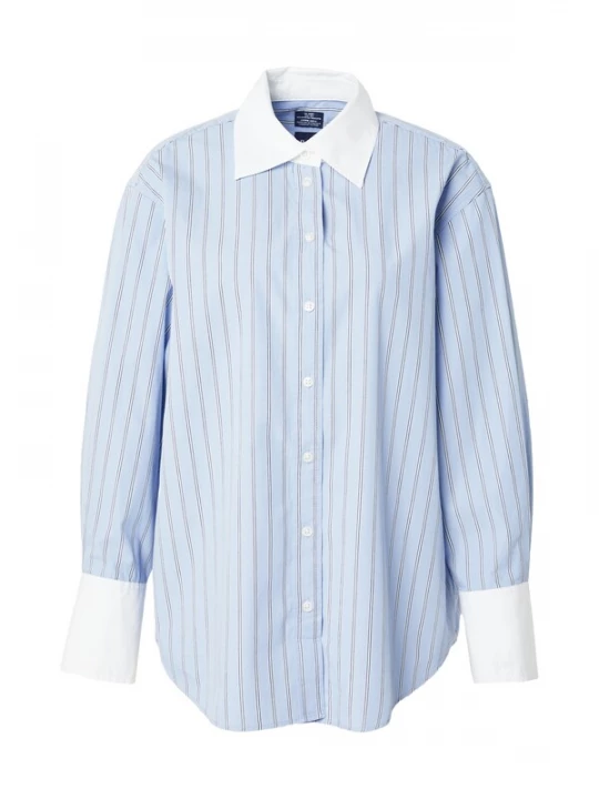 Foto van product GAP Blouse lichtblauw / zwart / wit