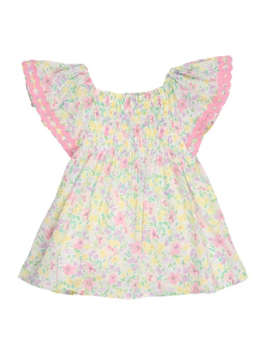 Foto van product GAP Jurk geel / groen / rosa / wit
