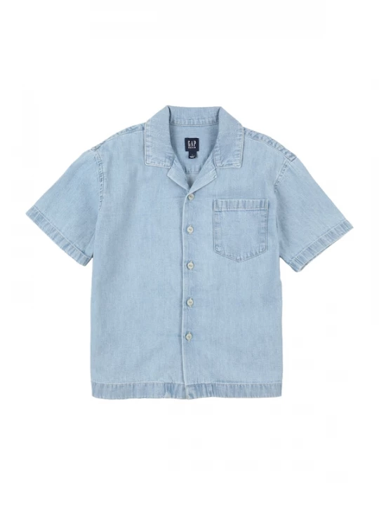 Foto van product GAP Overhemd blauw denim