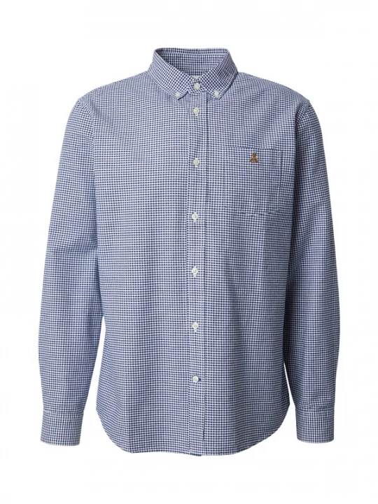 Foto van product GAP Overhemd 'BRANNAN' donkerblauw / wit