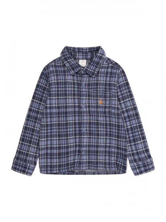 Foto van product GAP Overhemd navy / duifblauw