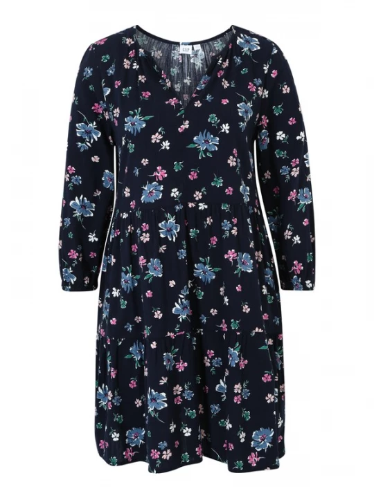 Foto van product Gap Petite Jurk blauw / navy / groen / pink