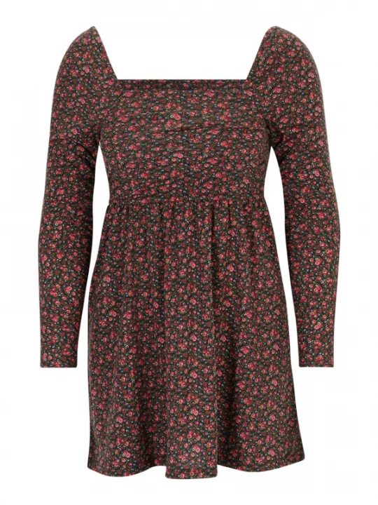 Foto van product Gap Petite Jurk groen / rood / zwart / wit