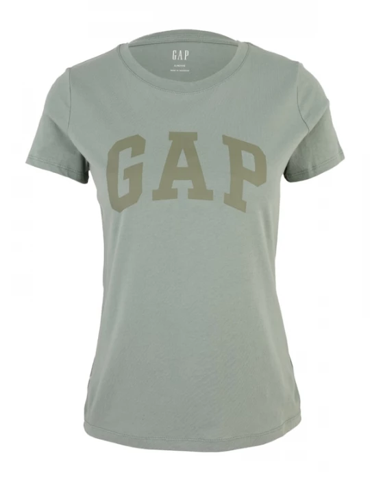Foto van product Gap Petite Shirt 'CLSC' olijfgroen / lichtgroen