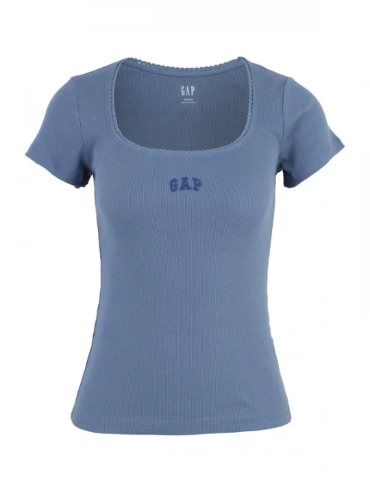Foto van product Gap Petite Shirt 'HORSESHORE' duifblauw