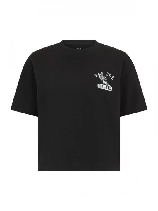 Foto van product Gap Petite Shirt zwart / wit