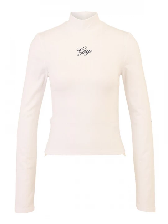 Foto van product Gap Petite Shirt zwart / wolwit