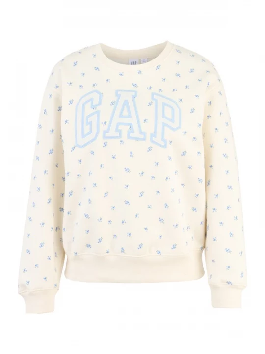Foto van product Gap Petite Sweatshirt 'HERITAGE' lichtblauw / wolwit