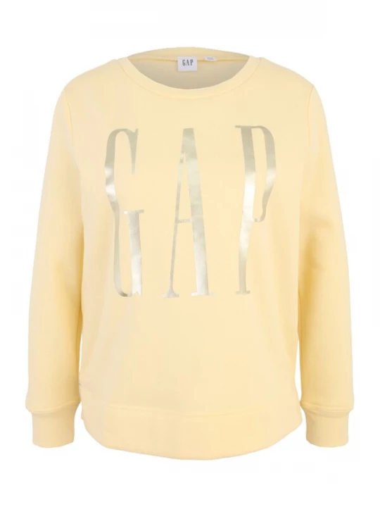 Foto van product Gap Petite Sweatshirt lichtgeel / zilver