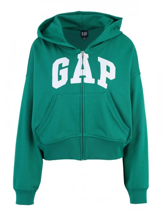 Foto van product Gap Petite Sweatvest groen / wit