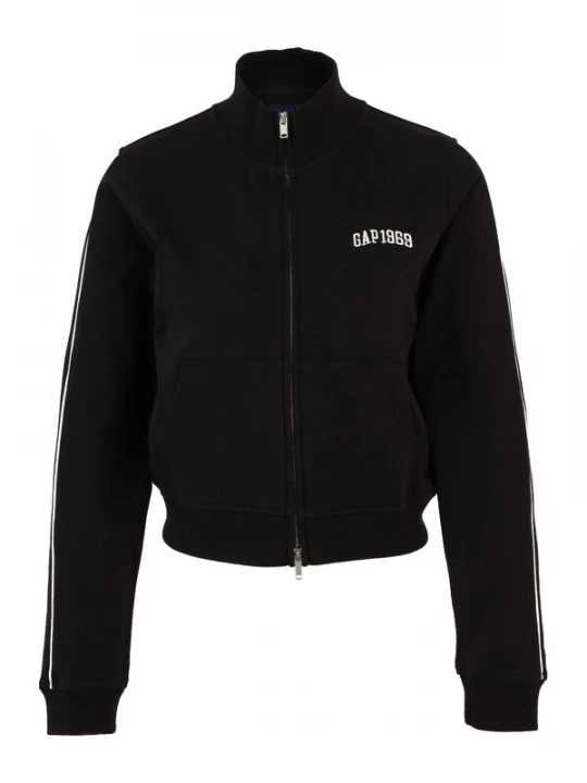 Foto van product Gap Petite Sweatvest zwart / wit