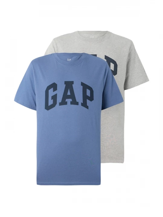 Foto van product GAP Shirt blauw / donkerblauw / grijs gemêleerd