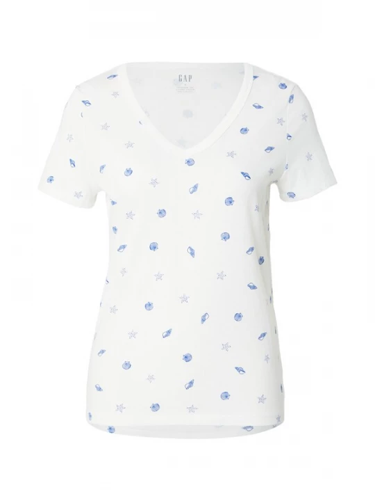 Foto van product GAP Shirt blauw / wit