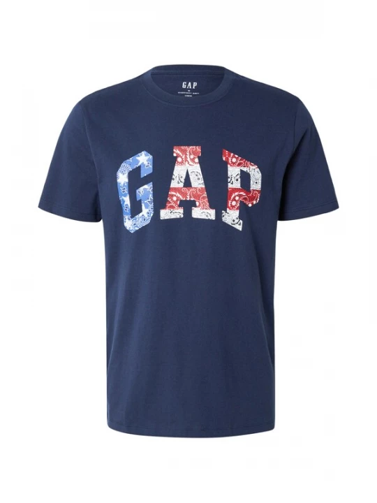 Foto van product GAP Shirt 'EVERYDAY' navy / royal blue / koningsblauw / donkerrood / wit