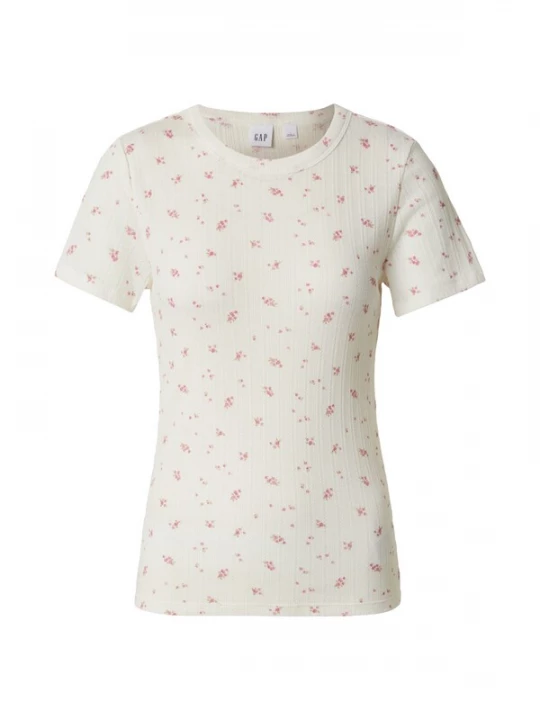 Foto van product GAP Shirt kaki / pitaja roze / offwhite