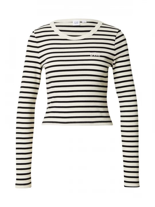 Foto van product GAP Shirt lichtbeige / zwart