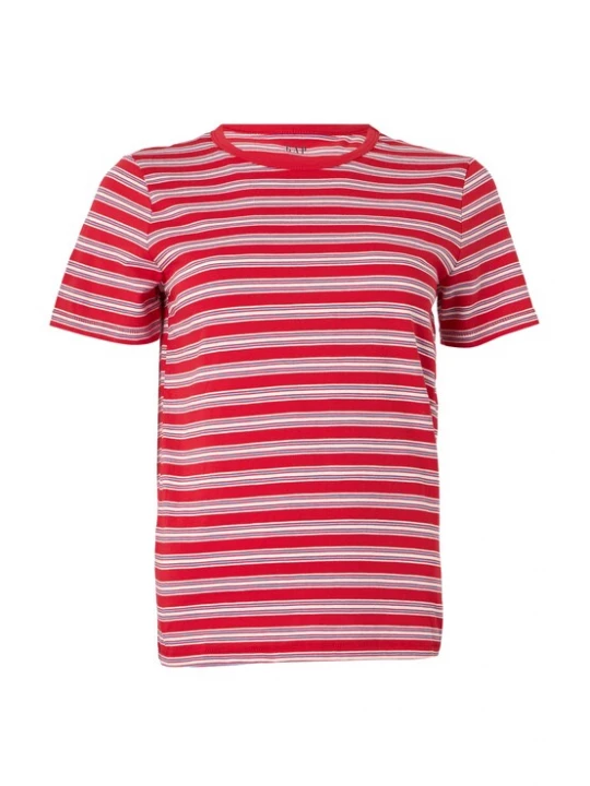 Foto van product GAP Shirt lichtblauw / bloedrood / wit