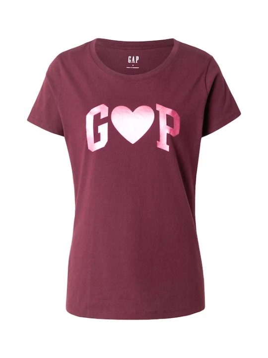 Foto van product GAP Shirt lichtroze / wijnrood