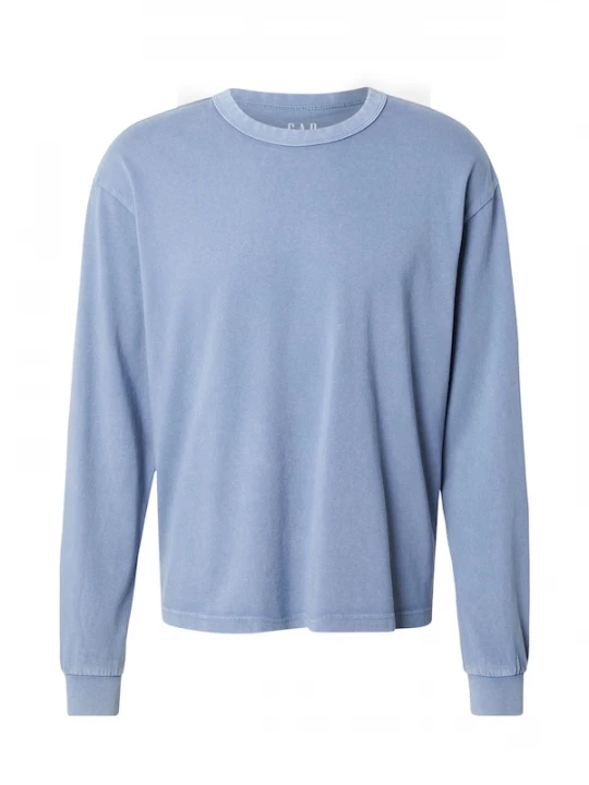 Foto van product GAP Shirt 'LS HVY CROP TEE' lichtblauw