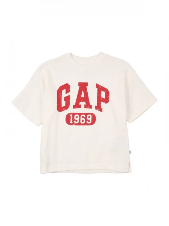 Foto van product GAP Shirt rood / wolwit