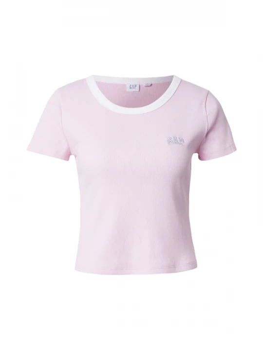 Foto van product GAP Shirt rosé / zilver / wit