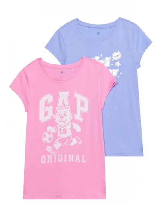 Foto van product GAP Shirt royal blue / koningsblauw / rosa / wit