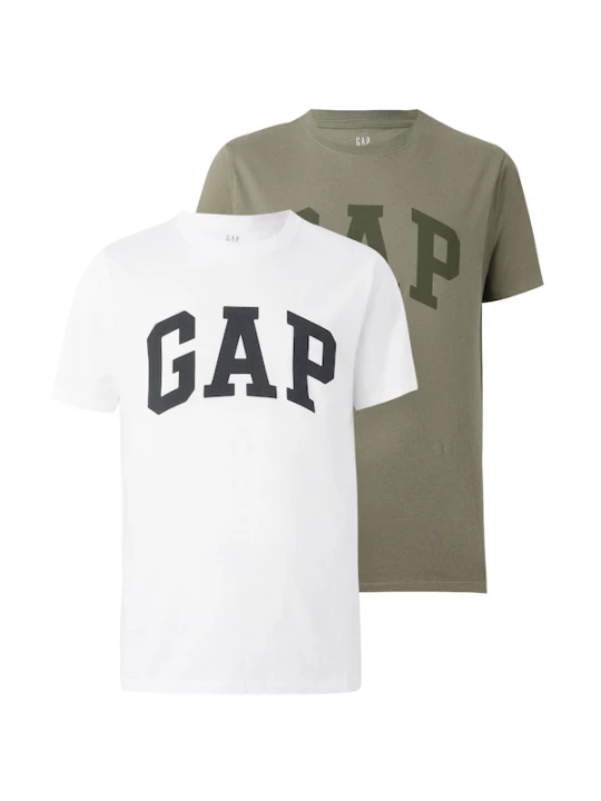 Foto van product GAP Shirt spar / zwart / wit