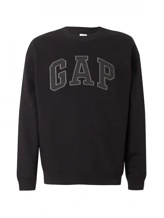 Foto van product GAP Sweatshirt 'HERITAGE' grijs gemêleerd / zwart