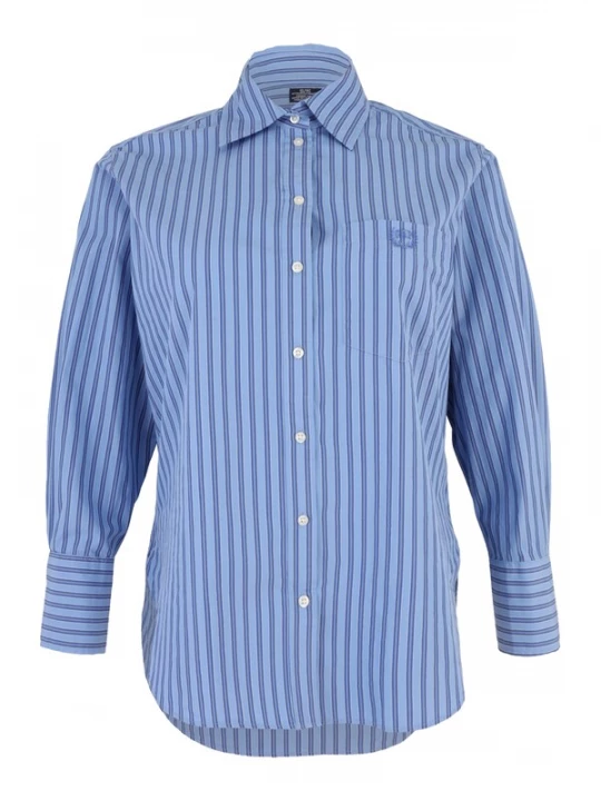 Foto van product Gap Tall Blouse blauw / opaal / grijs