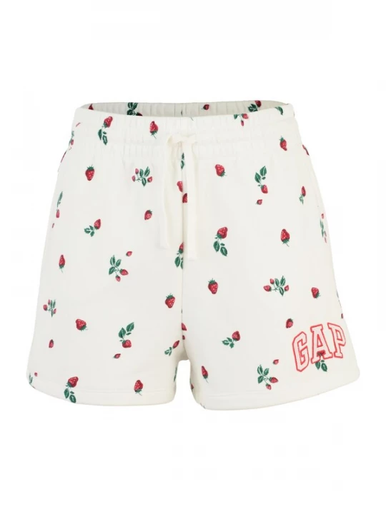 Foto van product Gap Tall Broek groen / rood gemêleerd / wit
